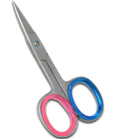 YNR Cuticle Nail Scissors Curved Blade Professional Stainless Steel Beauty Scissors for Manicure Pedicure Eyebrows Nose Hair Trimming Beauty Grooming Thick Toenails Women Men - Buy Online on GoSupps.com