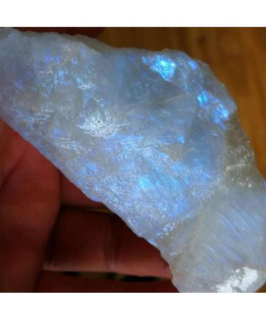 for 100g Rare Rough Natural White Moonstone Raw Gemstone Specimen Reiki Crystal Home Decoration Stone Mineral Specimen - Buy Online on GoSupps.com