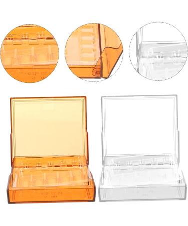 ULTECHNOVO 2pcs Light-Proof Injection Box Syringe Case Holder - Assorted Color Plastic Storage Box for Clinic & Vehicle - 7.2X7.2X1.5cm - Buy Online on GoSupps.com