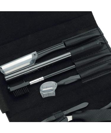 Laimoere 8-Part Eyebrow Set - Premium Eyebrow Brushes Tweezers Scissors & Combs for Perfect Brows | International Shipping - Buy Online on GoSupps.com