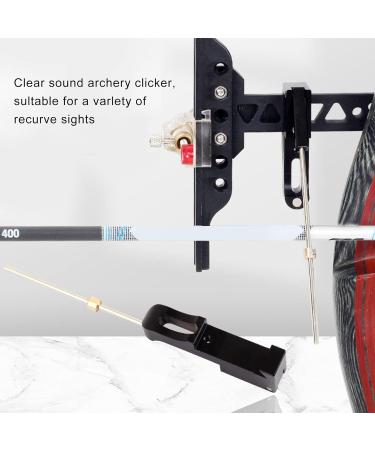 Archery Clicker Aluminium Alloy Recurve Bow Clicker with Adjusting Slider and Inner Hex Spanner Competitive Tuning Archery Clicker for Many Kinds of Anti Curve Aiming - Buy Online on GoSupps.com