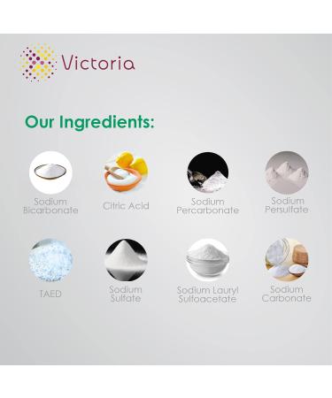 Victadent Denture & Mouth Guard Cleanser Tablets - 3 Min Plaque & Odor Removal, 120 Day Supply - USA Formulated - Buy Online on GoSupps.com