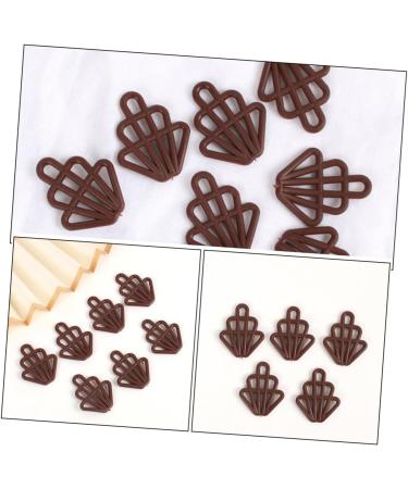 UPKOCH 90 Pcs Chocolate Model Doll House Keychain Accessories Phone Case Crafts Tiny Food PVC Pretend Mini 3.00X2.50X0.20CMx3pcs - Buy Online on GoSupps.com