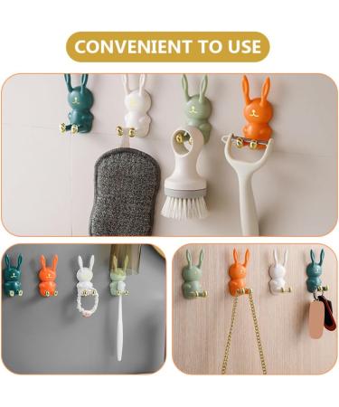 Alipis 20-Piece Cartoon Adhesive Hooks Set - Fun Wall Bracket for Toothbrushes Razors & Bathroom Storage | Durable & Easy to Install - Buy Online on GoSupps.com