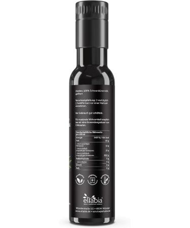 eltabia Black seed oil - 250 ml - Extra high thymoquinone content (highly concentrated) - Black seed - Buy Online on GoSupps.com
