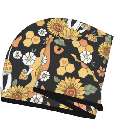 Mushroom Honeycomb Microfiber Hair Towel | Super Absorbent Coral Velvet Wrap for Long Curly Hair | Quick Dry Cap for Women - Buy Online on GoSupps.com