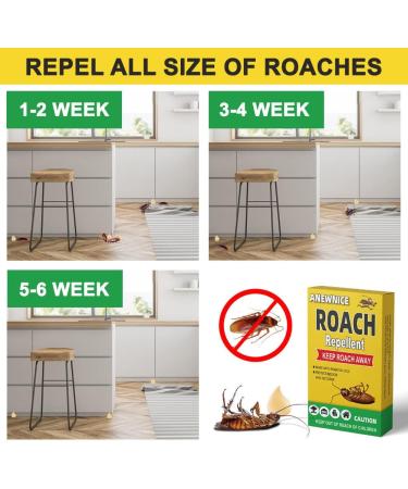 ANEWNICE Cockroach Gel Bait - Roach Repellent for Indoor/Outdoor Control - Safe for Pets & Plants - 4 Tubes 30g - Buy Online on GoSupps.com