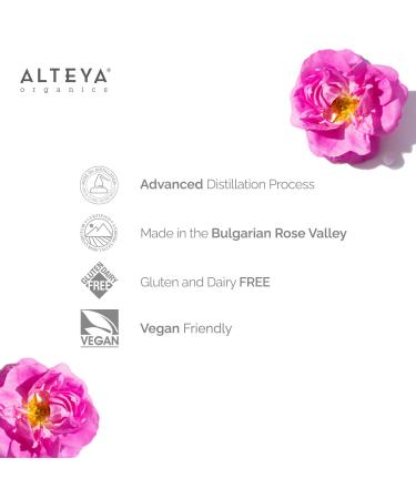 Alteya Organics Rose Water Facial Toner 17 Fl Oz - Bulgarian Rosa Damascena Flower Water - Moisturizing Award-Winning Formula - BPA-Free Bottle - 1 Pack - Buy Online on GoSupps.com