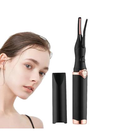 Heated Eyelash Curler Wand | Handheld Eye Lash Curler Heated Eyelash Curler with Intelligent Temperature Control for Both Natural and False Eyelashes Hurtless Natural Curling