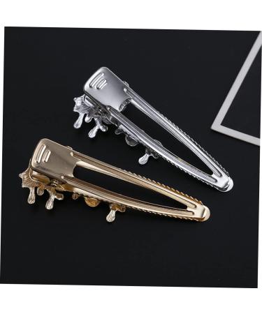 FRCOLOR Small Hair Barrettes Wedding Crystal Barrettes alligator s for hair womens metal for women snap hair pin alloy wedding Miss side Crystal Decorative Hair Clips - Buy Online on GoSupps.com