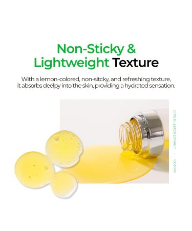 IZEZE LEMON CNA Vita Serum 1.01 fl.oz 30 ml | Vitamin C for Glow Skin Niacinamide Face Serum Non Greasy Light Weight Elasticity Improvement Skincare Korean - Buy Online on GoSupps.com