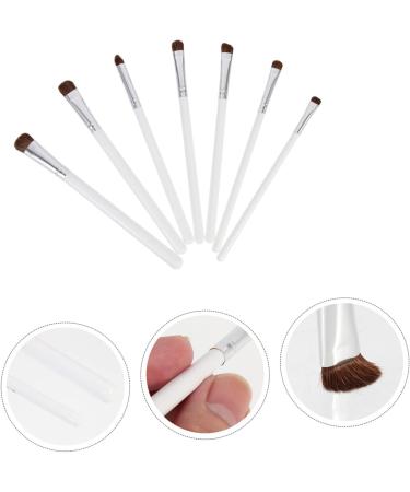 Baluue 14 Pcs Eye Shadow Brush Set Girl Eyeshadow Brush Portable Brush Makeup Eyeshadow Wooden Handle White - Buy Online on GoSupps.com