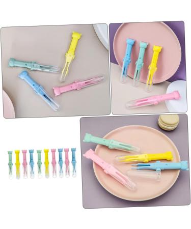 Healeved 10pcs Baby Nasal Booger Clip & Ear Cleaning Tools Set - Safe Round Nose Tweezers for Nursing Care - Buy Online on GoSupps.com