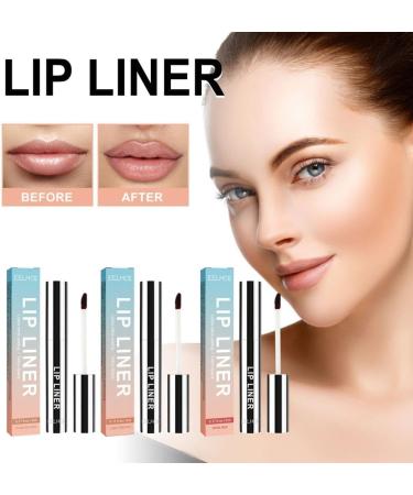CESGIGO Removable Lip Liner Plump Lip Lines Waterproof and Removable Lip Liner Long-lasting Lip Liner that Does Not Lose Lip Makeup (3pcs Muticolor) - Buy Online on GoSupps.com