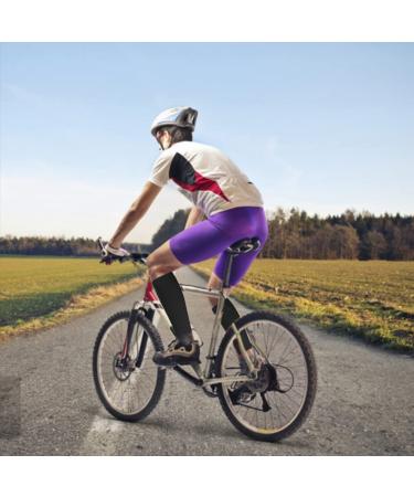 Novetec Calf Compression Sleeves (20-30mmhg) - Leg Support for Running, Cycling, Shin Splints - Relieve Legs Pain - Travel - Medium Black - Buy Online on GoSupps.com