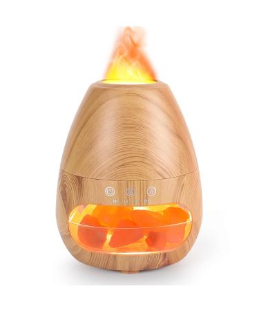 2-in-1 aroma diffuser & salt Range Pakistan light GUKKK aroma diffuser with flames effect 200 ml humidifier diffuser for essential oils aroma therapy fragrance humidifier with 2-brightness - Buy Online on GoSupps.com