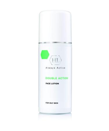 HL Holy Land Cosmetics Double Action Face Lotion 250 ml | Active Toner Enriched with Peppermint Eucalyptus and Clove Oils | for Oily and Acne Prone Skin