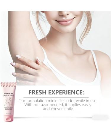Pack of 2 hair removal creams for sensitive skin gentle formula suitable for legs arms and bikini line for women and men - Buy Online on GoSupps.com