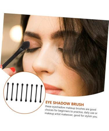 Ipetboom 25 Pcs Double Ended Eye Shadow Stick Eyeshadow Beauty Accessories Cosmetic Lip Mask Brush Miss Girl - Buy Online on GoSupps.com