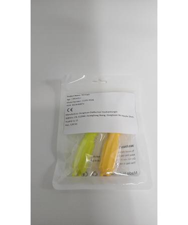 CLdy Baby Biting Toys - BPA-Free Silicone Teething Rings & Toothbrushes for Babies 3+ Months - Stimulate & Massage Gums (Yellow-Green 2 Pieces) - Buy Online on GoSupps.com