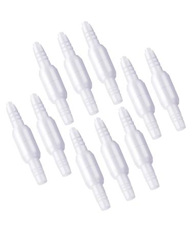 10 Pack Oxygen Tubing Connector Oxygen Swivel Connector for Oxygen Tube 360 Rotation Cannula Connector Avoid Tangles - Buy Online on GoSupps.com