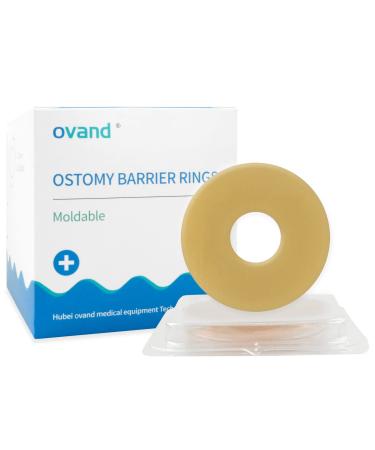 Ostomy Medical Supplies Barrier Ring-Barrier Rings Better Seal for Ostomy Bags-Stoma Rings,Outer Diameter: 248mm-2mm Thickness (Box of 10)