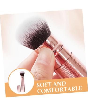 HAPINARY Double-ended Makeup Brush Cosmetics Brush Blending Blush Brush Blusher Brush Cosmetics Foundation Brush Loose Powder Brush Makeup Powder Brush Plastic Telescopic Brush 2 in 1 Miss - Buy Online on GoSupps.com