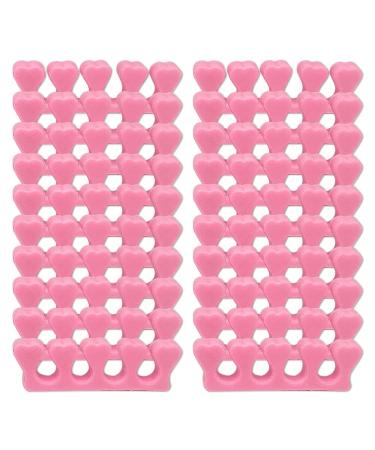 20 Pcs Sponge Toe Finger Separator Disposable Soft Sponge Nail Toe Spreaders Divider Spacer for Pedicure Manicure Nail Art