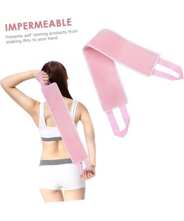 Baluue Streamlined back strip moisturizing lotion facial lotion back tanning band self lotion applicator back applicator with handle back tanning strip back tanner applicator fiber pink - Buy Online on GoSupps.com