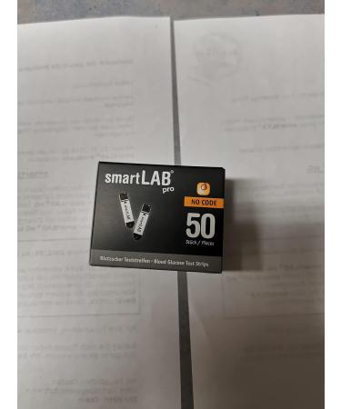 Buy SmartLab Blood Sugar Test Strips - 50 Count Box for SmartLab Devices (Not Compatible with SmartLab NG) - Buy Online on GoSupps.com