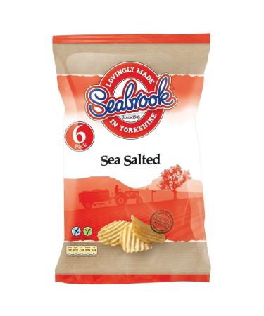 Seabrook chips crinkle Coupe – Salty Sea (6 x 25g)