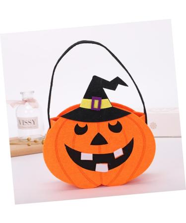 Alipis 4pcs Halloween Candy Bag Halloween Bags Goodie Bag Kids Trick or Treat Handbag Felt Cloth - Buy Online on GoSupps.com