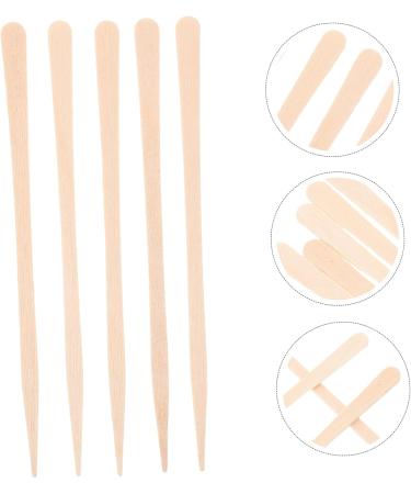Mikinona 100th Waxing Sticks - Premium Wooden Hair Wax Bars for Body & Nasal Growth | Irregular Applicator for Effortless Waxing - Buy Online on GoSupps.com