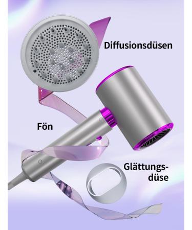 2400W DMTIVMG Ionic Hair Dryer with Thermostat | Travel & Home Use | 3 Speed Settings Cold/Hot Buttons Diffuser & Concentrator for Salons - Buy Online on GoSupps.com