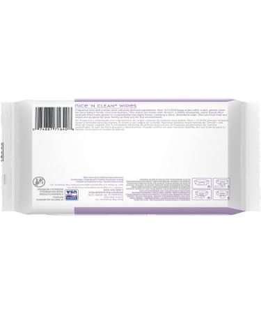 Nice 'n CLEAN Unscented Baby Wipes 56ct (6-Pack) | Sensitive Skin, Hypoallergenic, Plant-Based Wet Wipes 56 Count - Buy Online on GoSupps.com