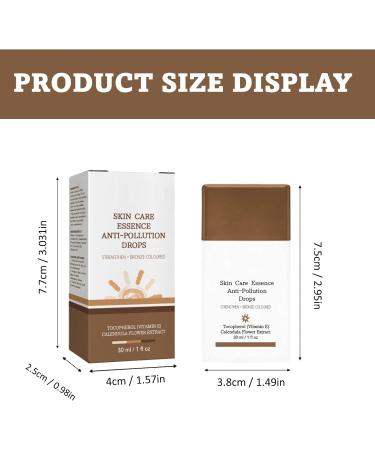 Buy Drunk Elephant Bronzer Drops - Anti-Pollution Liquid Bronze Cream & Serum for a Flawless Tan - Buy Online on GoSupps.com