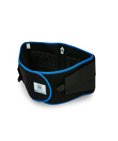 BIOWAVE Back Brace Lumbar Support - FDA Cleared TENS Unit Muscle Stimulator for Back Pain Relief | Compression Wrap for Waist Size 39 -50 | Superior Medical Grade - Buy Online on GoSupps.com
