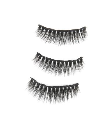 Buy Sonew Magnetic Eyelashes & Eyelash Makeup Set - 3 Pairs with Magnetic Eyeliner & Tweezers for Stunning Looks | International Shipping Available - Buy Online on GoSupps.com