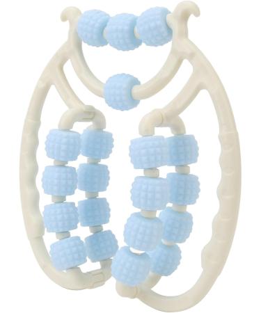 Dadea Muscle Scooter & Massage Roller | 20 Wheels for Leg Relief | Versatile Clay Device for Muscle Fatigue - Blue - Buy Online on GoSupps.com