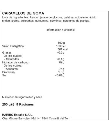  HARIBO Haribo Tagada Original - Pack of 200 g - Buy Online on GoSupps.com