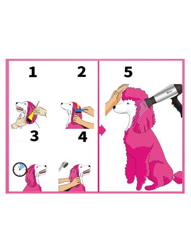 Professional Dog Hair Dye | Long-Lasting Color for Puppies & Pets | 80g Non-Toxic Pet Hair Color - Buy Online on GoSupps.com