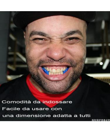 Powerlifting Mouthguard for Sports & Fitness | 2 Pack Black - Perfect for Weightlifting Bodybuilding & Competition - Buy Online on GoSupps.com