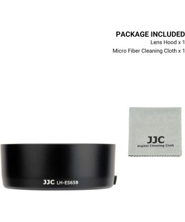 Canon RF 50mm F1.8 STM Lens Hood for EOS R6 R5 RP R Camera - Reversible Lens Shade ES-65B Replacement | Compatible with 43mm Filters and Lens Cap - Buy Online on GoSupps.com