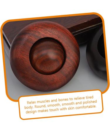 Shop Minkissy Hand Exercise Balls - Wooden Massage Balls for Hand Relief & Relaxation | Perfect Gift for Fitness & Therapy - Buy Online on GoSupps.com