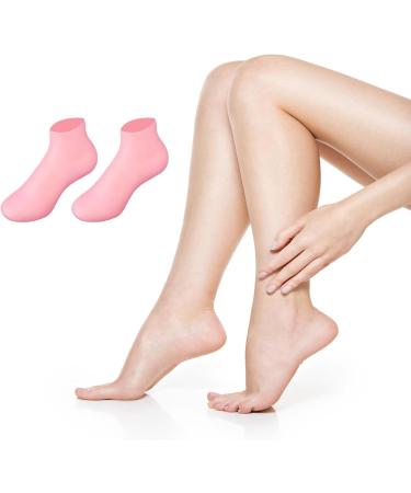 Dinghaole 1 Pair Moisturizing Exfoliating Socks - Repair Dry Cracked Heels & Soften Rough Skin - Silicone Aloe Socks for Women - Buy Online on GoSupps.com