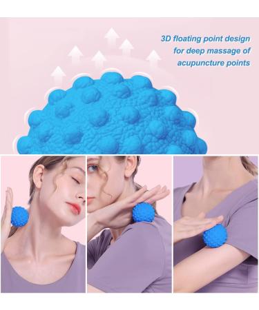 Triggerpunkt Trigger - 4-Piece Pain-Free Acupressure Set with Storage Bag for Shoulder Massage & Self-Treatment | Pink - Buy Online on GoSupps.com