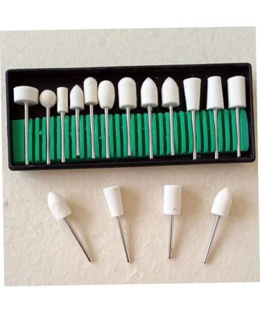 FRCOLOR 1set Nail Polish Rotary Polishing File Nail Grinding Head Nail File Electric Pedicure Drill Bits Electric Nail Filer Nail Kits Nail Drill Head Nail Remover Polisher Wool To Rotate - Buy Online on GoSupps.com