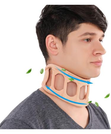 Pruoyoy neck support firm support of the cervical spine for at home neck support to relieve pain in the cervical spine (s)