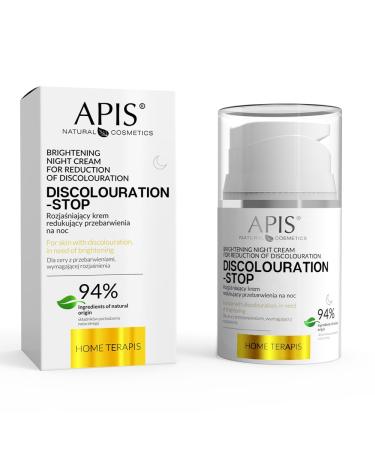 Apis Natural Cosmetics Apis Home TerApis Lightening Night Cream for Reducing Bleaches 50ml