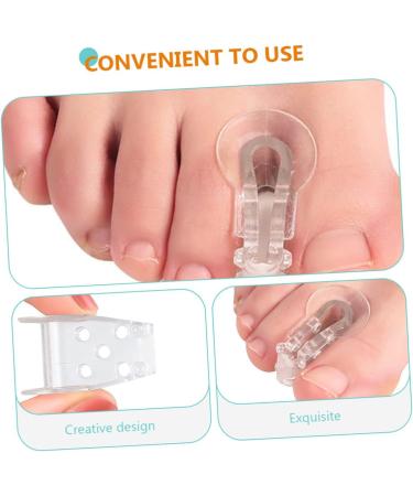 Hemoton 8pcs Silicone Toe Separator Set for Manicures - Nail Tools for Toe Protection and Alignment - Buy Online on GoSupps.com